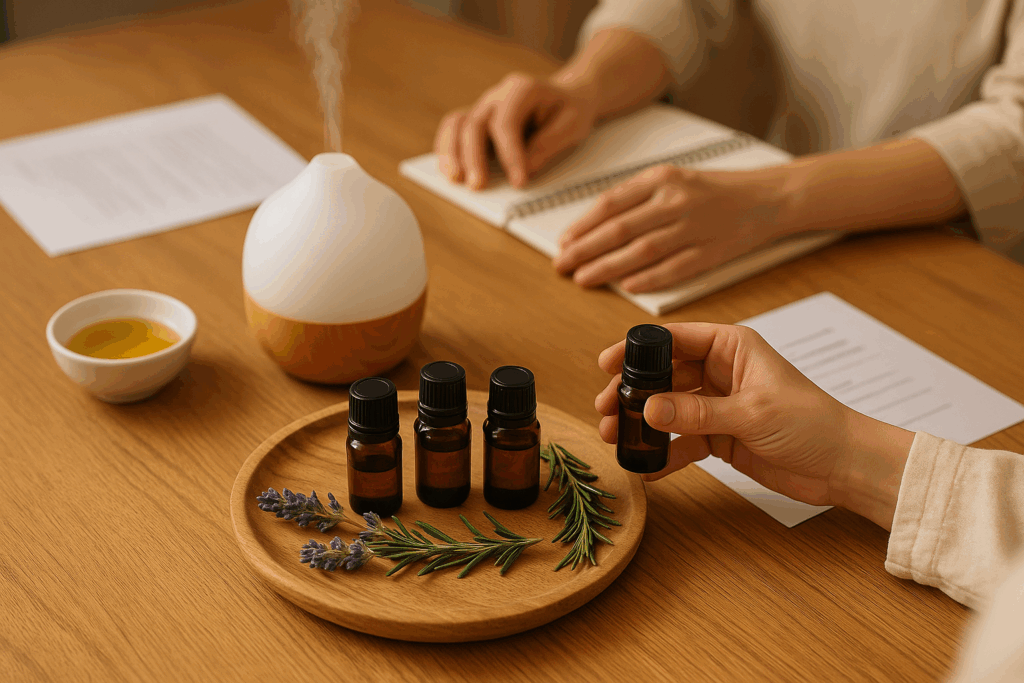 Workshop mit ätherischen Ölen